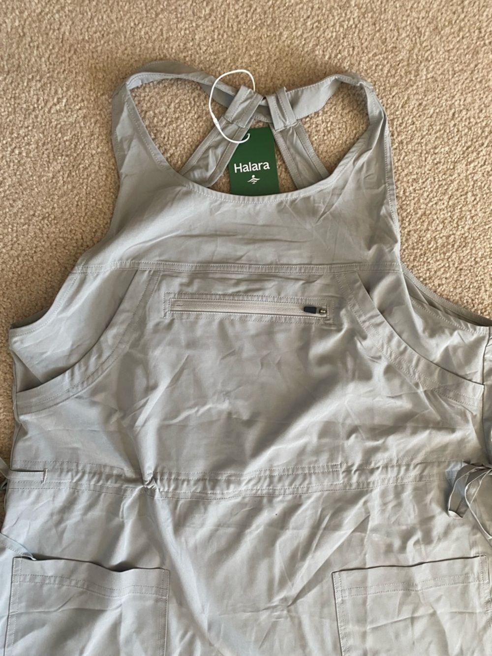 MEDIUM HALARA BACKLESS QUICK DRY MINI ACTIVE DRESS - Picture 4 of 8